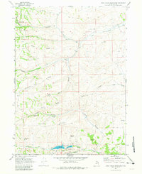 1969 Map of Birch Creek Reservoirs, Rich County, UT — High-Res, 1981 Print | Pastmaps